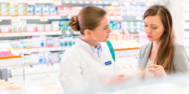 Funciones de un auxiliar de farmacia