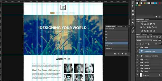 Tips para el diseño web con Photoshop