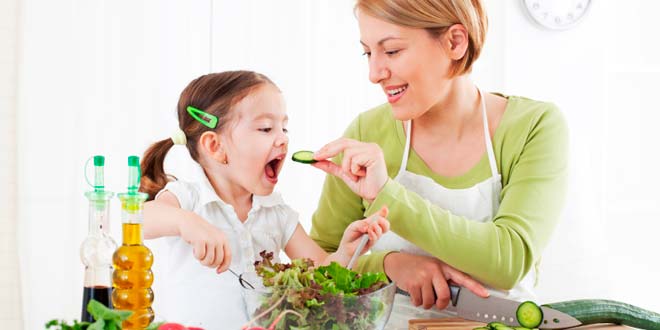 Alimentación saludable para niños