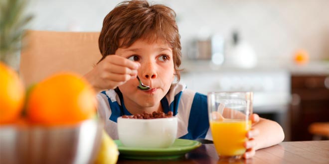 Alimentación saludable durante la infancia